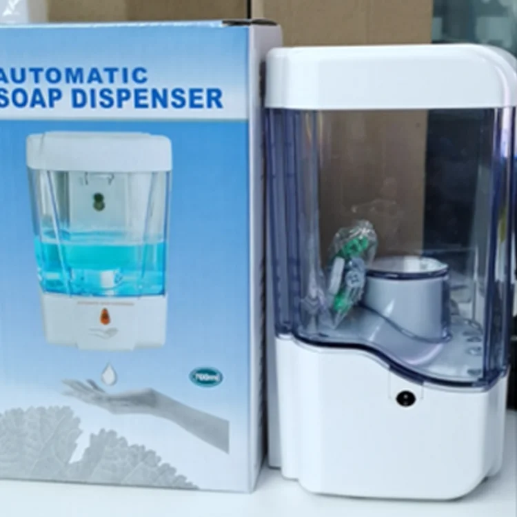 

new700ml Capacity Automatic Soap Dispenser Touchless Sensor Hand Sanitizer Detergent Dispenser Wall Mounted For Bathroom Kitchen