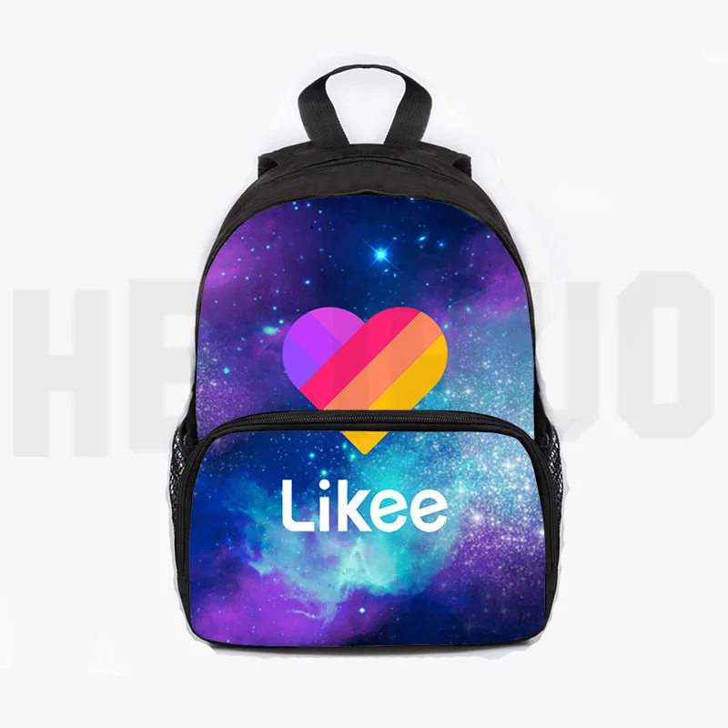 Рюкзак Likee App для детей 3D русский рюкзак LIKEE 1 (Like Video) милые школьные сумки на молнии