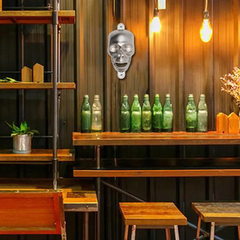 2020 Хэллоуин Творческий ужас в форме черепа открывалка для пива бара портативная