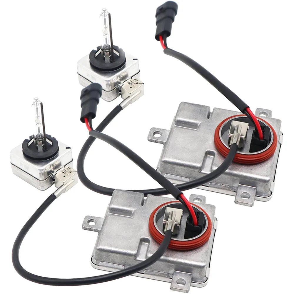 4300k-Set Q7 D1S фары W003T18471 hid балласт h04 S0002 8K0941597C комплект 10R-023683 лампы для Octavia III 8k0941597 4300k 6000k автомобильные лампы - Цвет: 4300k-Set