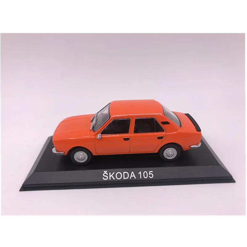 DEA ixo 1:43 SKODA 105 сплав модель автомобиля игрушечная Коллекция подарков