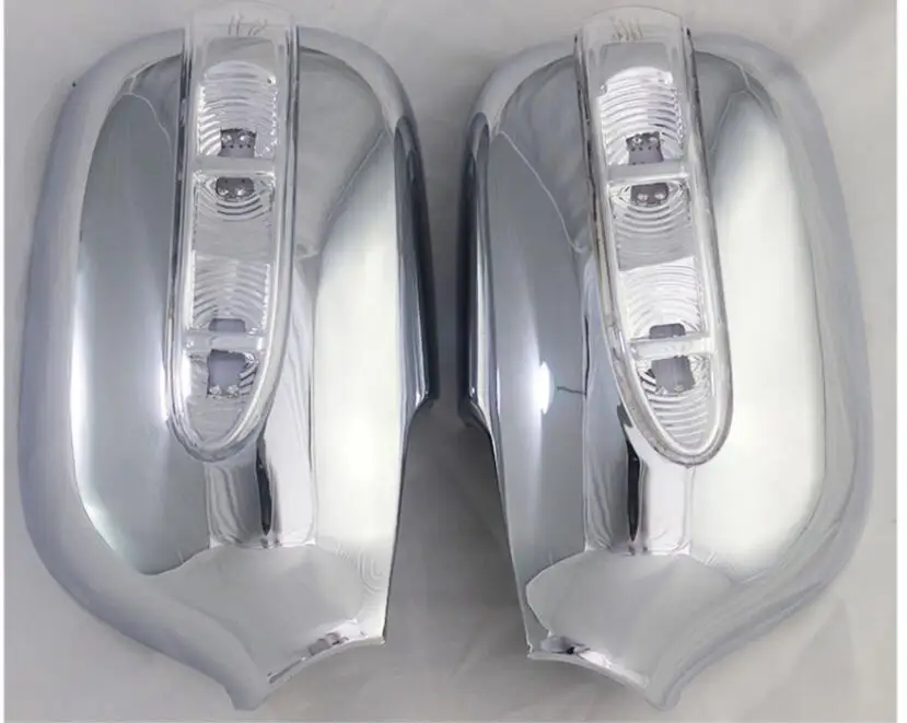 Для Toyota Mark II GX100 GX110 1996 1999 2000 2004 2005 2007 в новом стиле из 2 предметов ABS хромированные дверные Зеркало заднего вида со светодиодной подсветкой