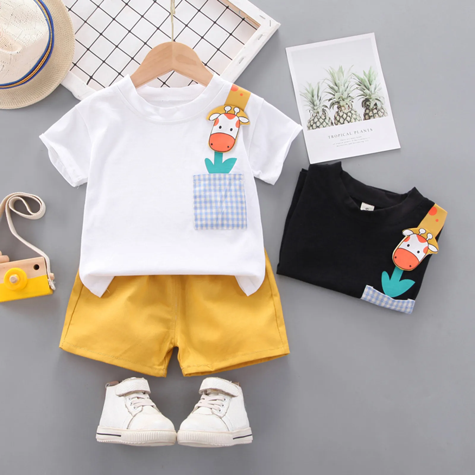 

Модный комплект одежды для мальчиков с героями мультфильмов; От 1 до 4 лет Одежда для мальчиков; Футболка с короткими рукавами и шорты; Костюм...