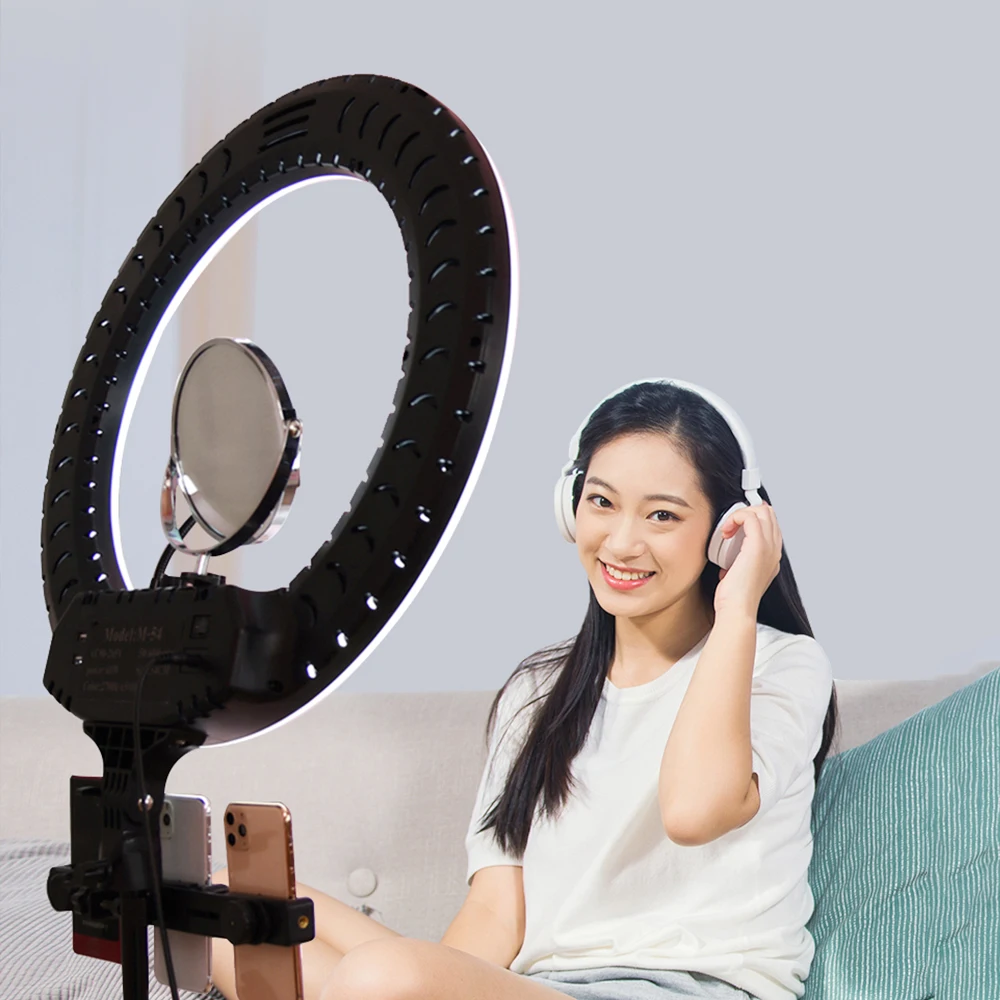 MAMEN 13 21 18 дюймов Selfie ring light светодиодный видео Фотография 45 см освещение для