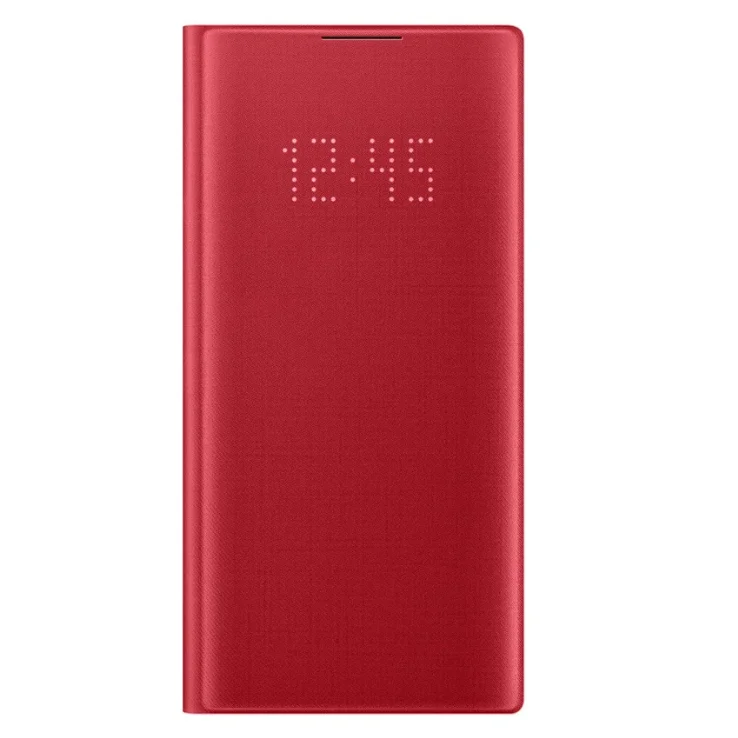 Samsung светодиодный Чехол-кошелек для samsung Galaxy Note 10 Note10 Note X Note10 PLUS светодиодный чехол для телефона защитный чехол для телефона - Цвет: Red