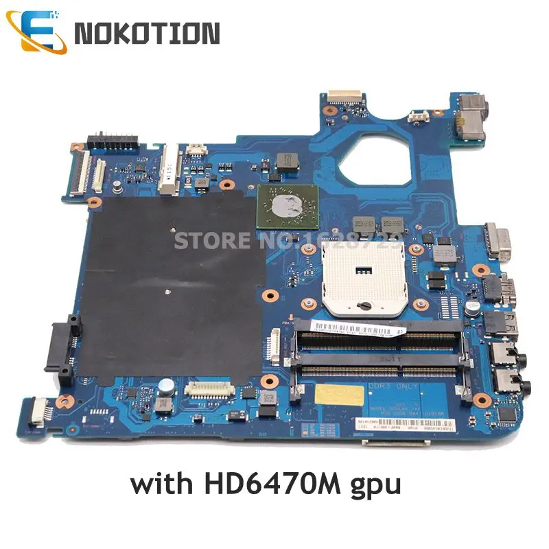 NOKOTION BA92 08725A 08725B для samsung BA41 01681A 305E5A 305E7A материнская плата ноутбука Socket fs1 HD6470M