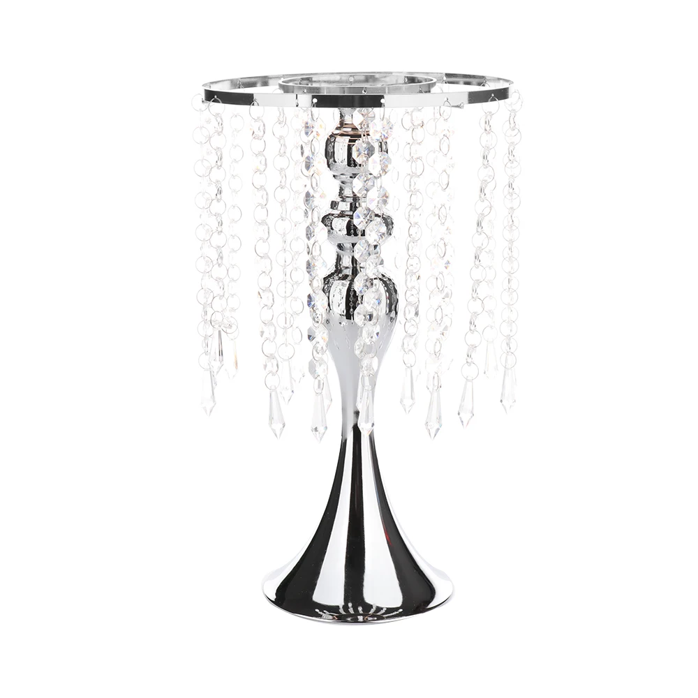 Хрустальная бусина цветок кронштейн занавеска Русалка Подсвечник Ваза