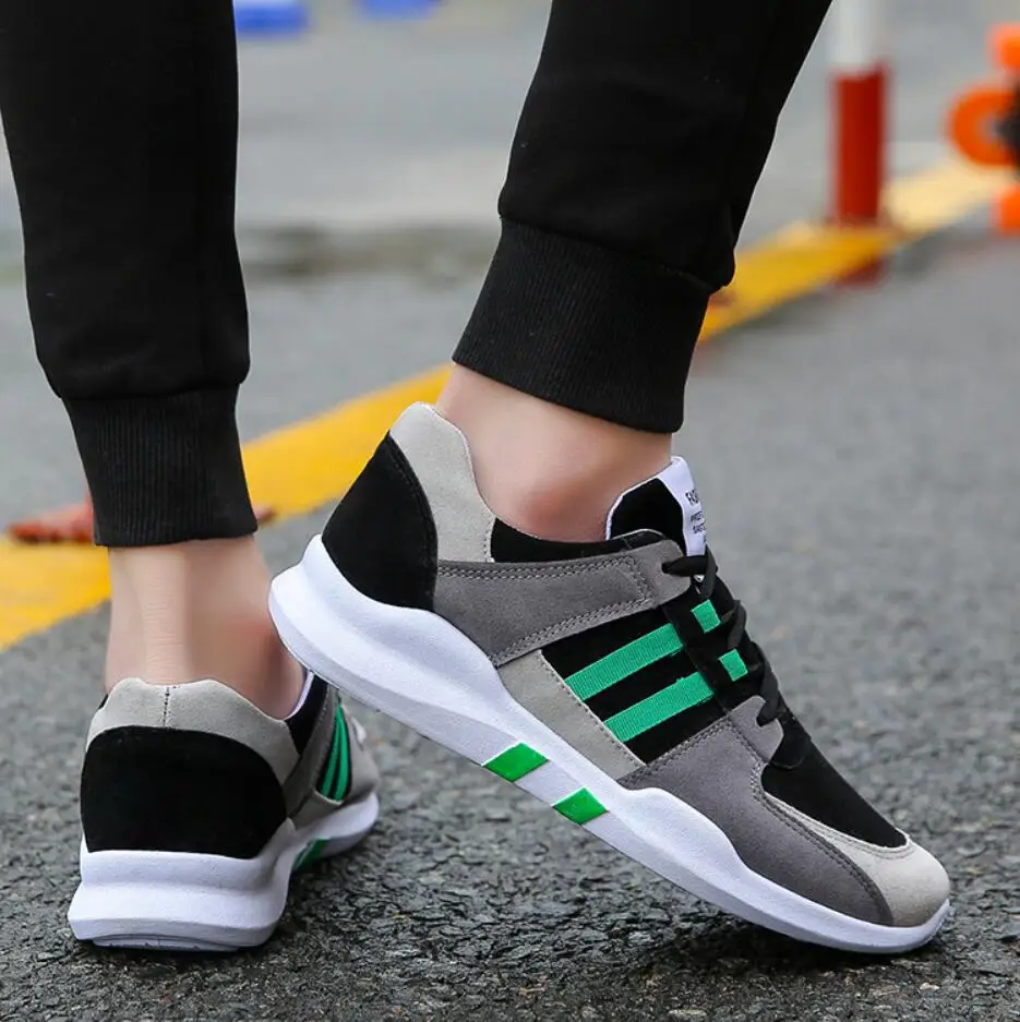 Кроссовки мужские спортивные на шнуровке легкие удобные сникерсы дышащие для