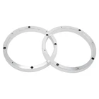 Универсальный 6,5 модифицированный автомобильный аудио неразрушительный кронштейн фиксированная Крышка для автомобиля дюймовый алюминиевый сплав клаксон прокладка динамика прокладка