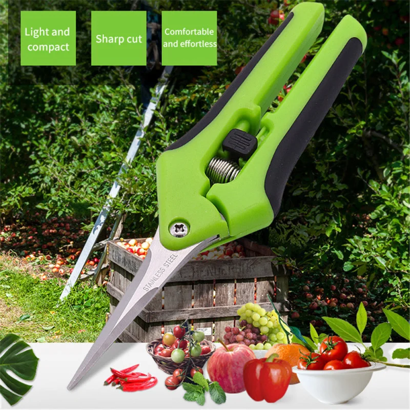 

Garden Tools Secateurs Bonsai Shears Metal Gardening Scissor Pruning Tool Hand Cutter Grape Fruit Picking Weed Household Potted