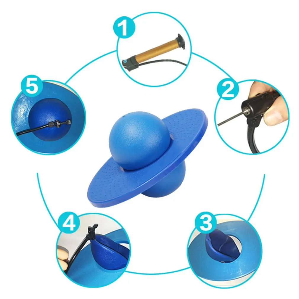 

Jumping Hopper Ball With Handle Kids Bouncy Jumping Ball Outdoor Sports Toy Fitness Pump Bouncy Jumping Ball Toys For Children