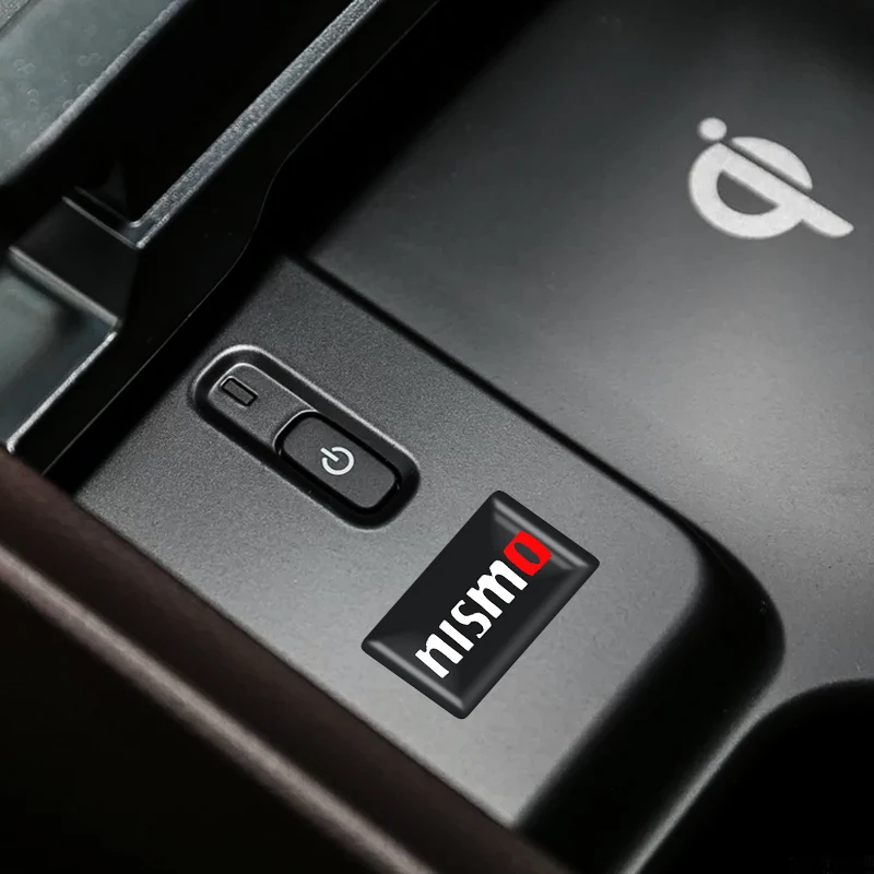 10 шт. 3D стайлинга автомобилей эпоксидной смолы NISMO Эмблемы Стикеры наклейки для