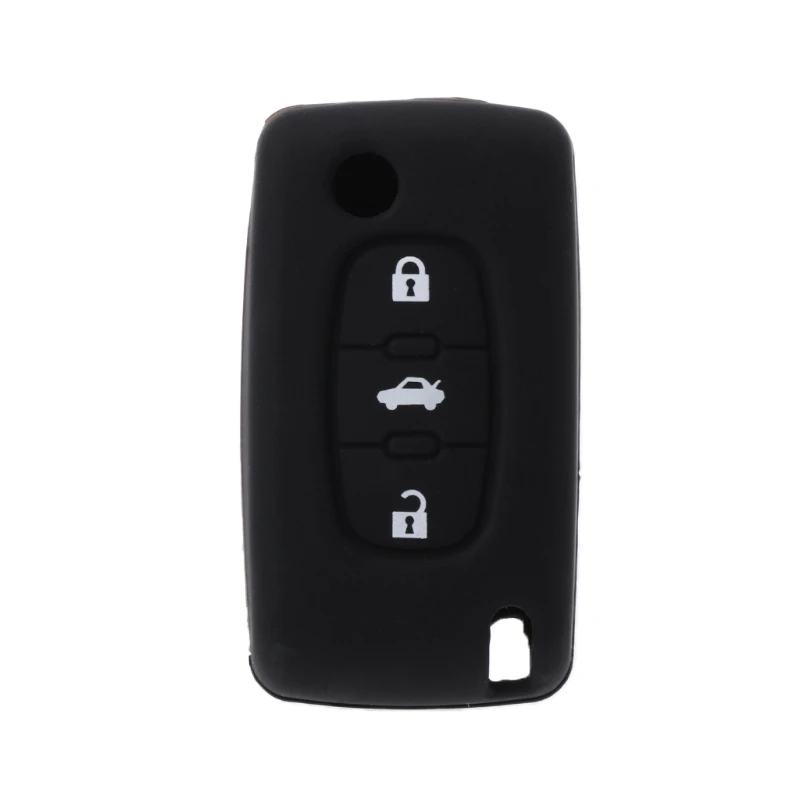3 кнопки складной чехол ключа дистанционного управления автомобилем для Citroen C2 C3
