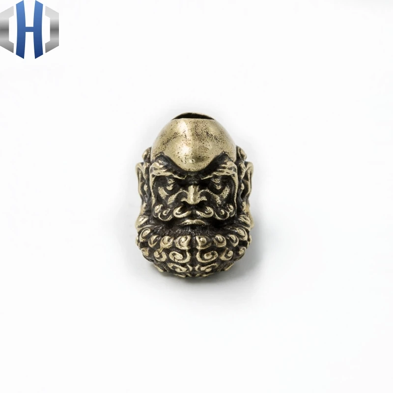 Оригинальные бородатые бусины для ножей Dharma уличные медные бусы на веревочке