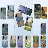 claude monet art painting phone case for huawei p20 p30 p9 p10 plus p8 lite p9 lite psmart 2019 p20 pro p10 lite