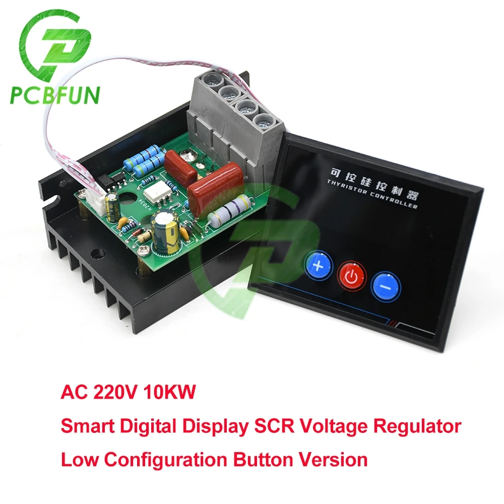 Цифровой регулятор напряжения электронный термостат с регулятором яркости 220 В
