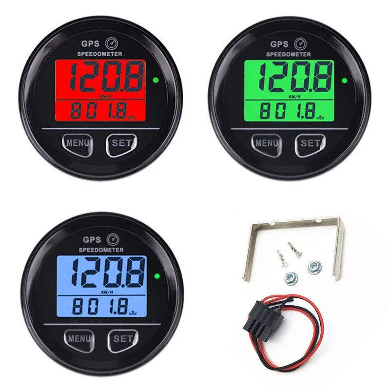 Новый мотоцикл GPS Спидометр Одометр портативный подходит для UTV морской лодки