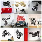 Креативные дорожные и мотоциклетные настенные наклейки для любителей мотоциклов, гостиной, спальни, детской комнаты, дома, декоративная наклейка на стену