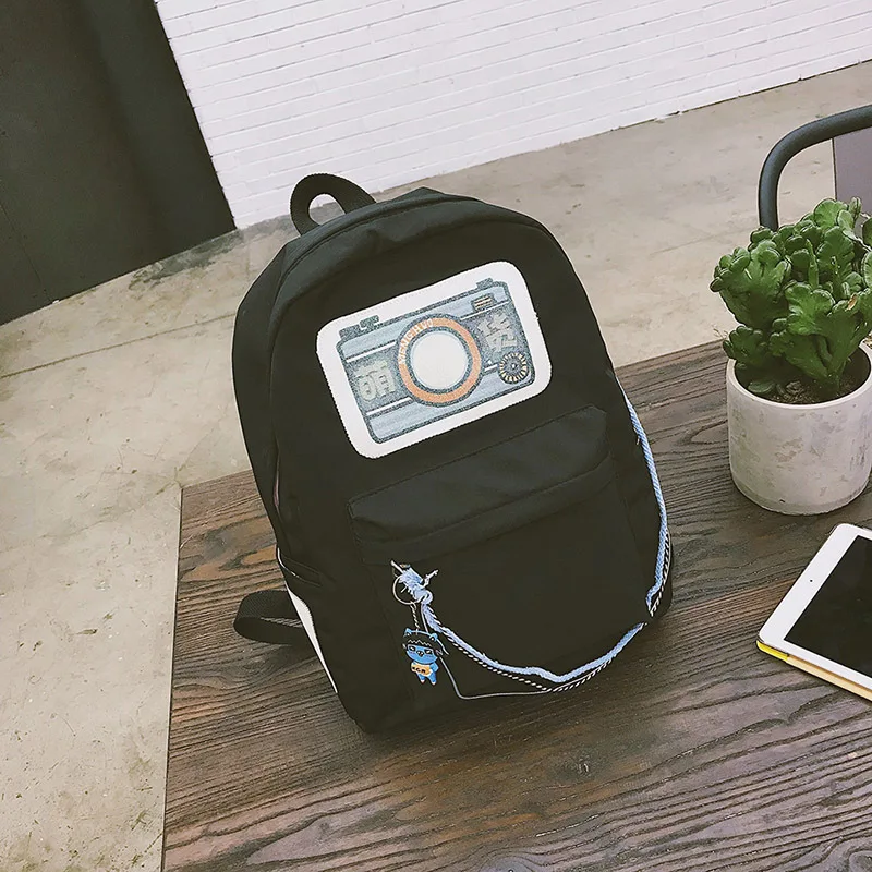 2019 фирменный дизайн значок женский рюкзак модная школьная сумка для девочек