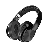 ikole wireless headphone support auxtf cardfm radiobluetooth headset with microphone stereo hifi deep bass folding earphone