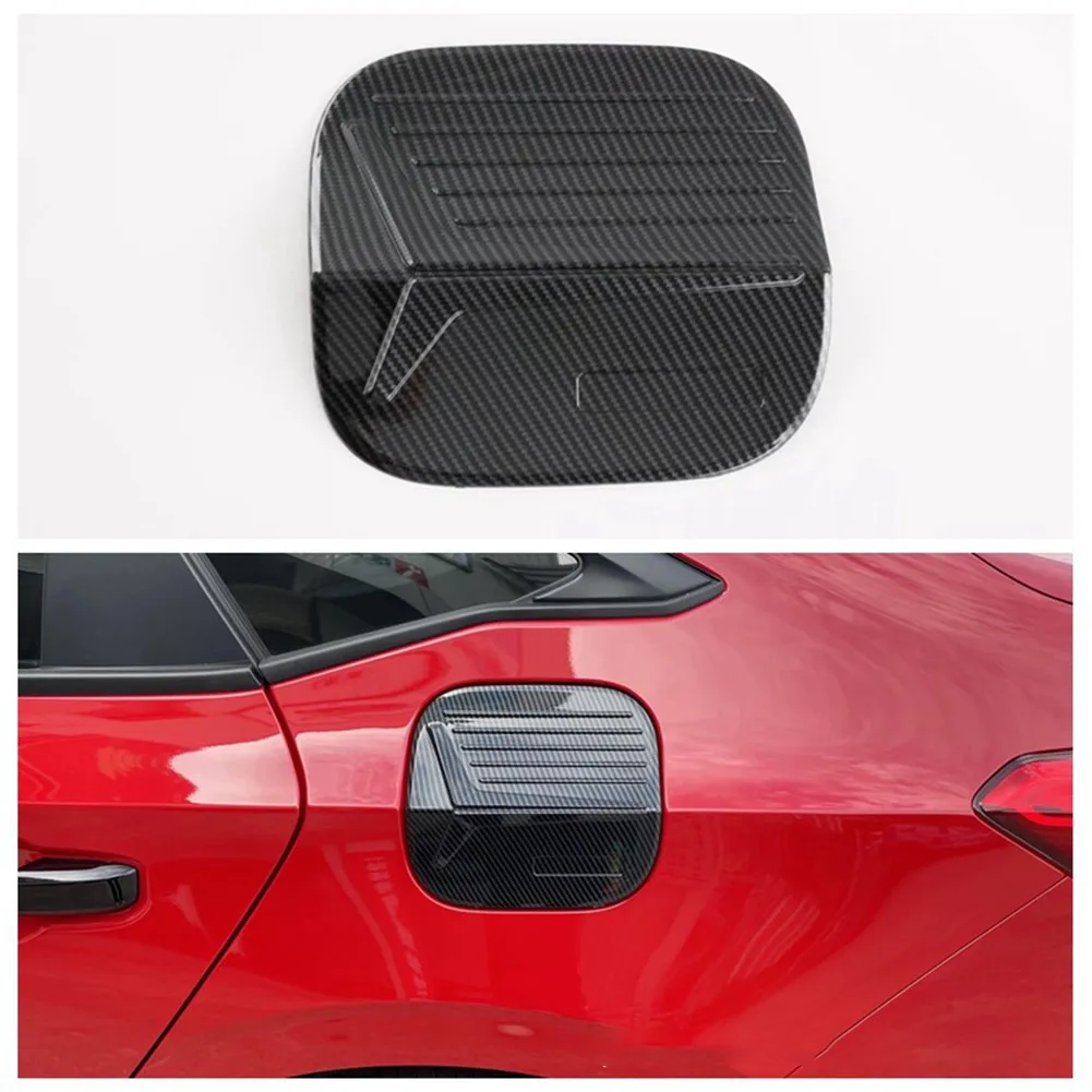 

1pc Car Outer Fuel Tank Cover Accessories For 11th Generation 22 Civic Tank Covers Decorative Sheet Carbon Fiber High Quality