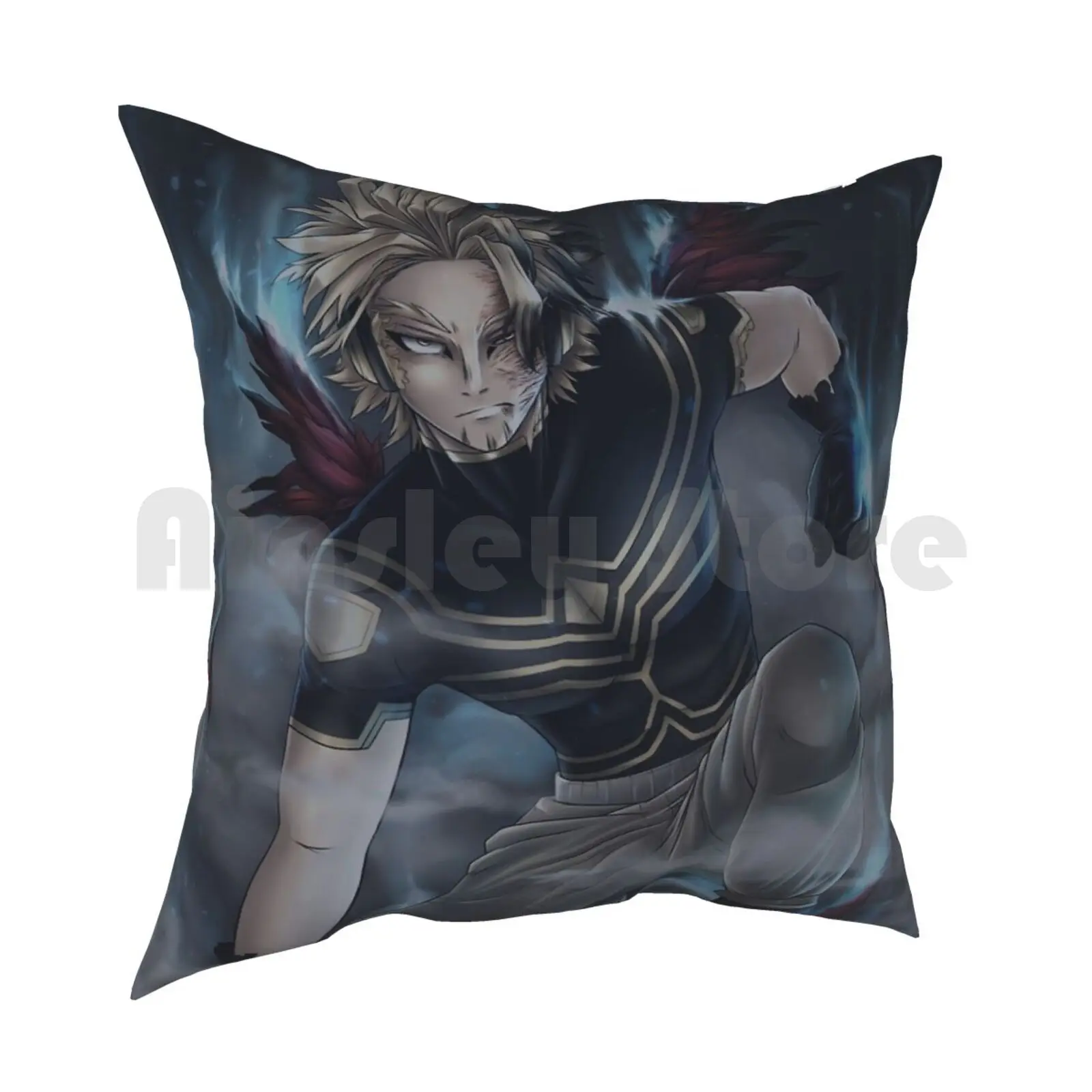 Подушка &quotгорящий ястреб&quot создана искусственными рисунками для дома мягкая