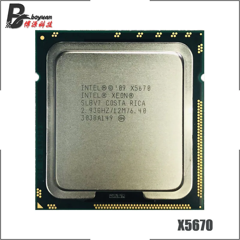 Процессор Intel Xeon X5670 2 933 ГГц шестиядерный двенадцатипоточный ЦПУ 12 МБ 95 Вт LGA 1366 |
