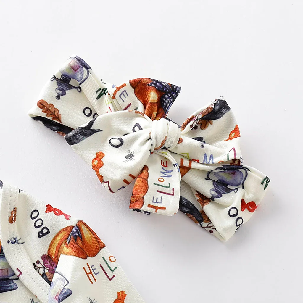 Новорожденный мальчик и девочка мультфильм Хэллоуин спальный мешок Пеленальный