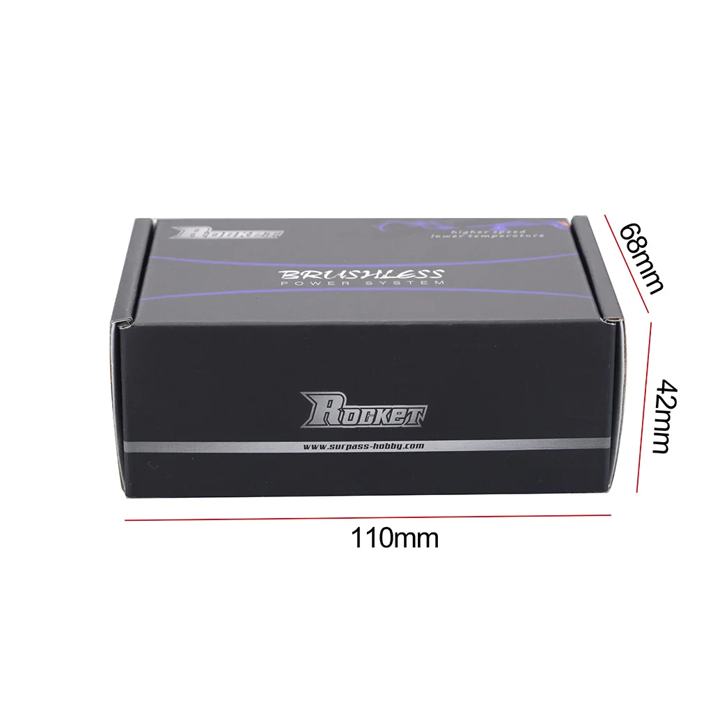Бесщеточный двигатель SURPASSHOBBY Rocket 3660 3250KV 2600KV 4P для катамарана Traxxas M41 Спартанский