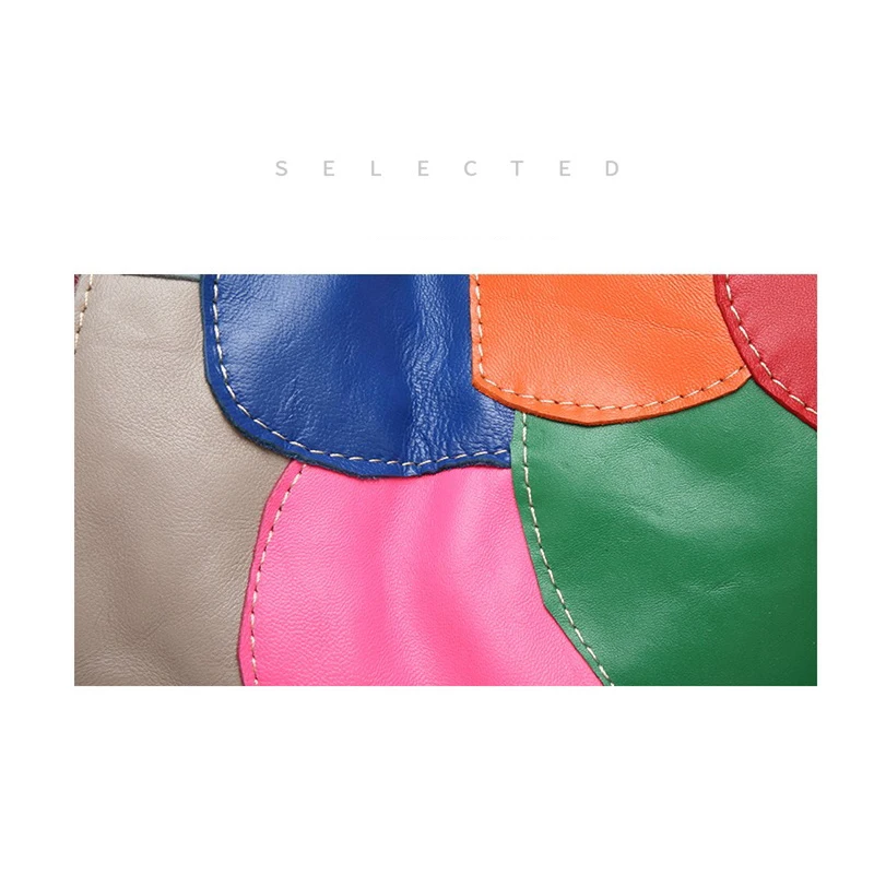 Womens Backpack Purse Rivet Colorblock Patchwork Laptop Genuine Leather Casual Tote Rucksack Light Strong Sport Daypack | Багаж и сумки