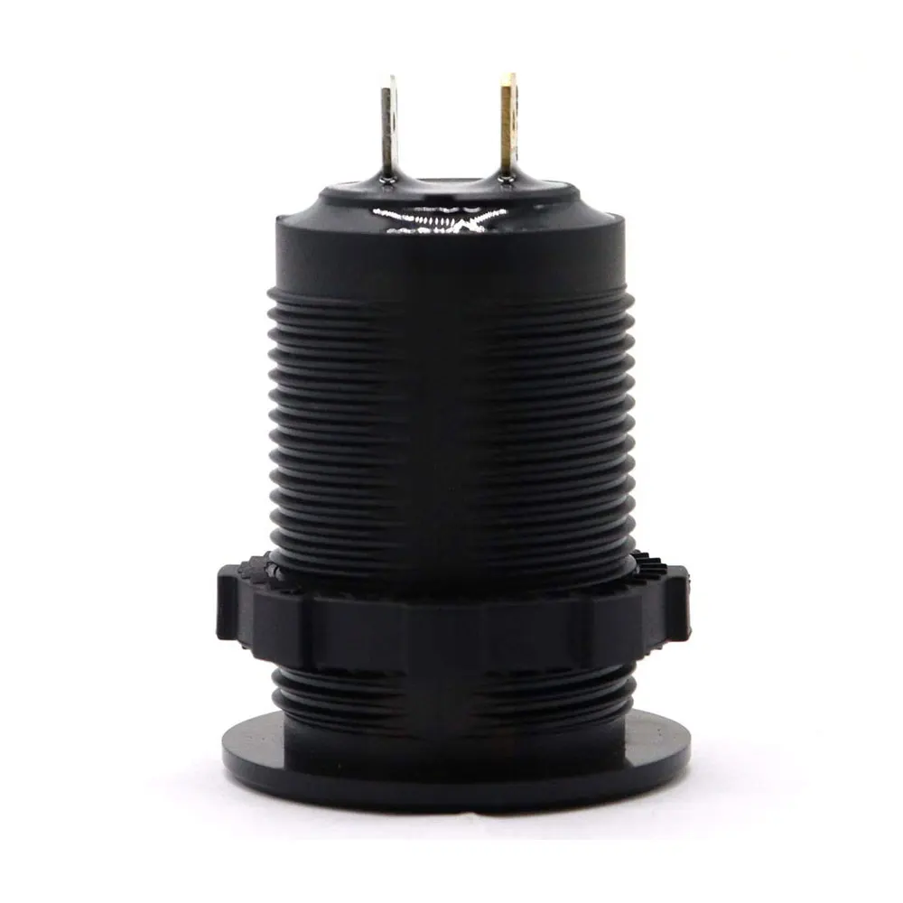 Iztoss Водонепроницаемый 12V/24V DC вольтметр переменного тока светодиодный цифровой