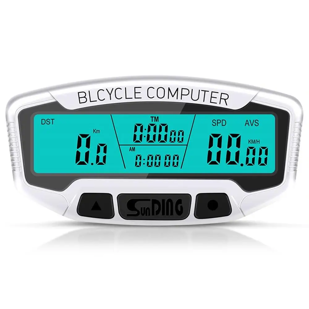 

Vehemo Wired Cycling Computer LCD Digital Display Odometer Odometer Bike Computer Outdoor SD-558A Sunding Sports