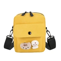 2020 new arrival fashion woman bag for ladies canvas yellow bag female handbag crossbody bags massage bag shoulder bag for women