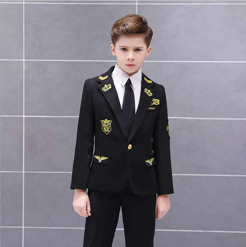 Фантазия на Хэллоуин для мальчиков с ображением Косплэй капитан сотрудник в