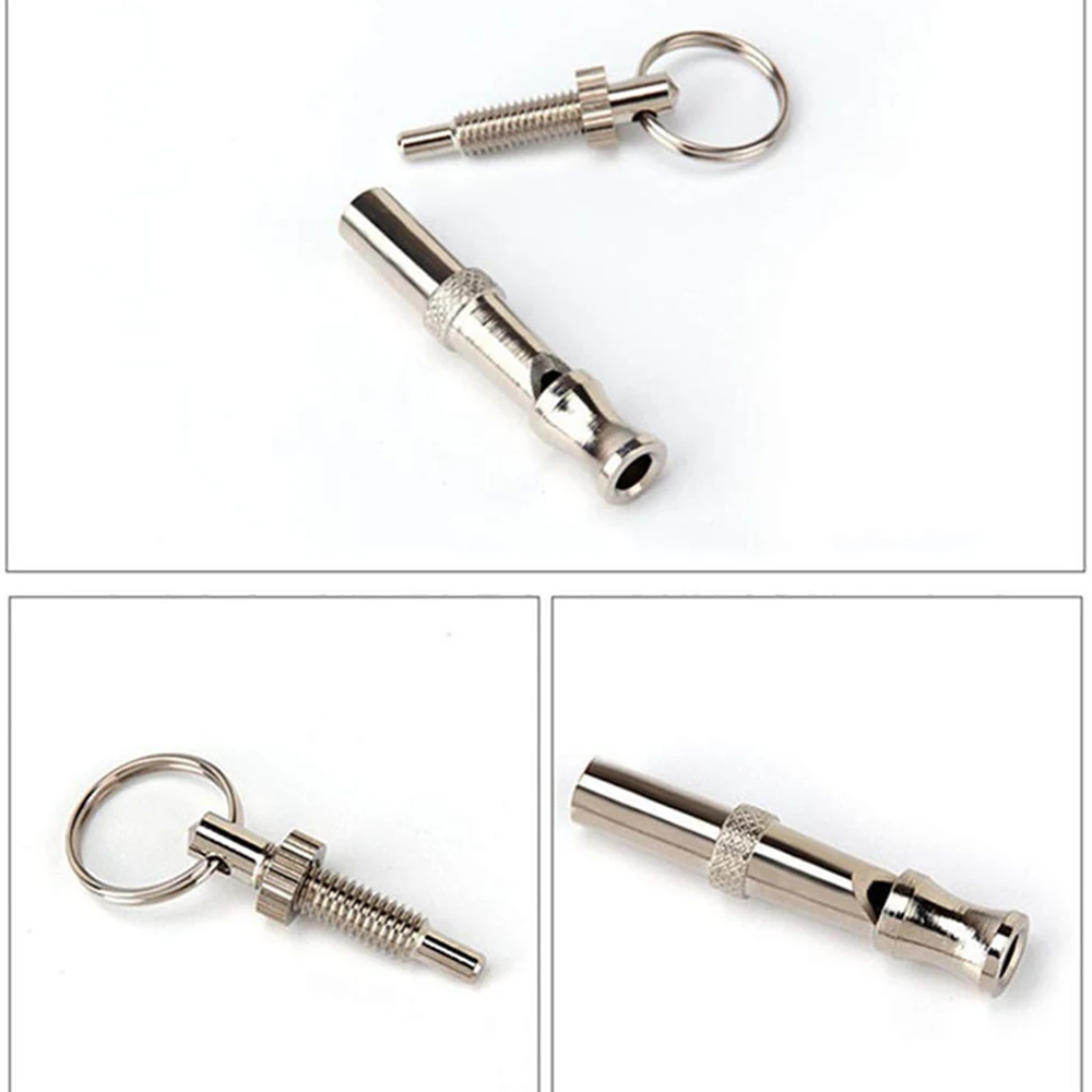 Металлический дрессировочный сдерживающий свисток для домашних питомцев