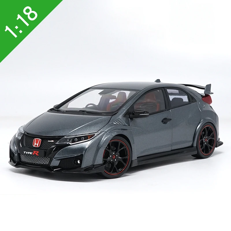 1:18 Honda Civic Тип R литые под давлением модели автомобилей игрушки металлические