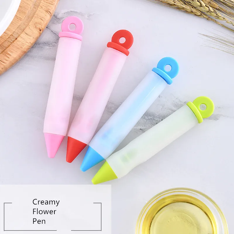 1 шт. шприц для украшения кондитерских изделий шоколада силиконовая пластина