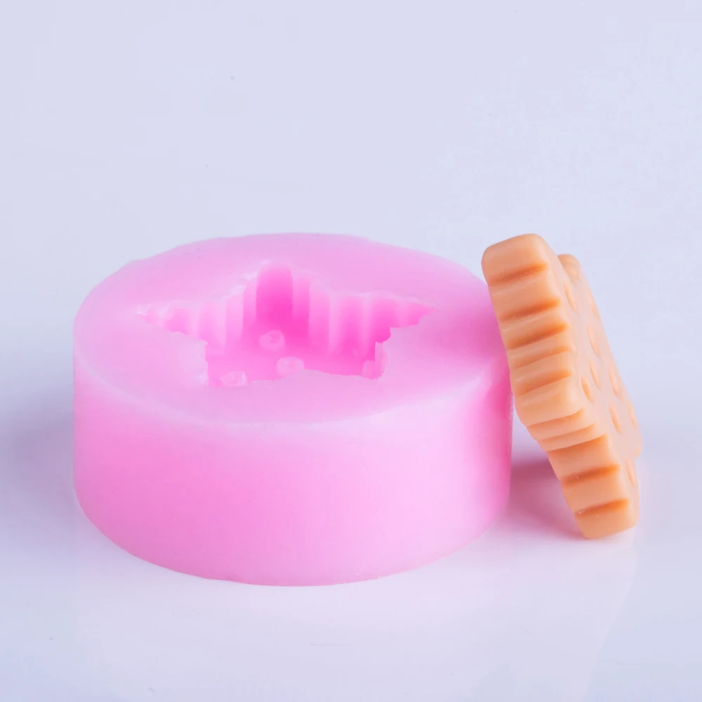 YF034 звезда для печенья десерт помадка конфеты шоколад печенье полимерная глина