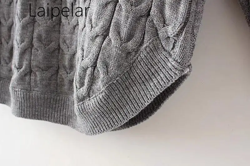 

Laipelar New 2020 Autumn Turtleneck Sweaters Women Plus Size 3 4 XL Casual Knitting Sweater Pullovers