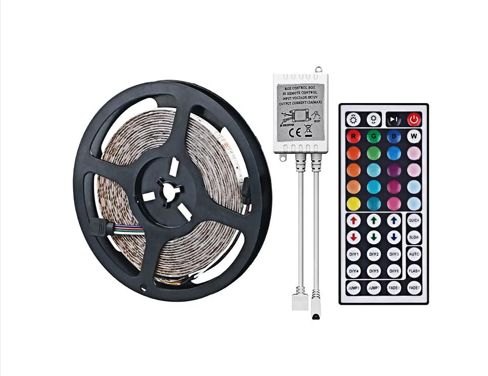 

5/10/15m Led Strip With Plug With Multi-color Light 2835 Flexible Rgb Led Strip Plug Desktop Screen Backlight Living Room Dec