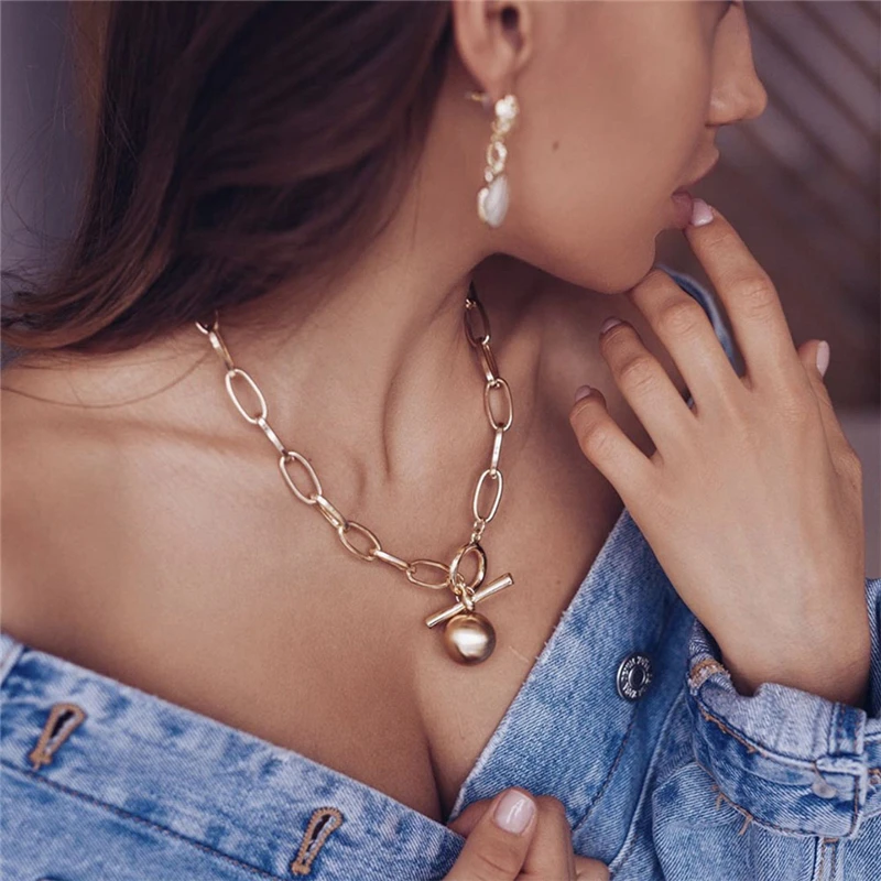Boho винтажное модное многослойный ожерелье s для женщин Многоэлементный геометрический Хрустальный каменный кулон длинное ожерелье подарок ювелирные изделия - Окраска металла: NE-0054-19