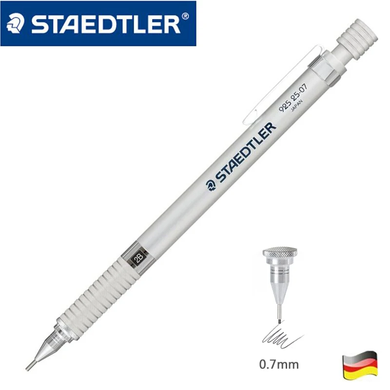 

Механический карандаш Staedtler 925 серебристый 0,3-2,0 мм