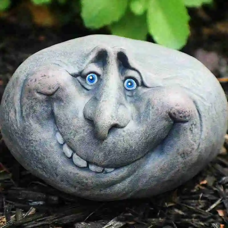 

New Product Funny Stone Gardening Ornaments Resin Crafts Garden Garden Decorations 15*10 Cm Lawn S1B6