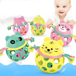 Игрушка-погремушка для детей 0-12 месяцев, цвет в ассортименте