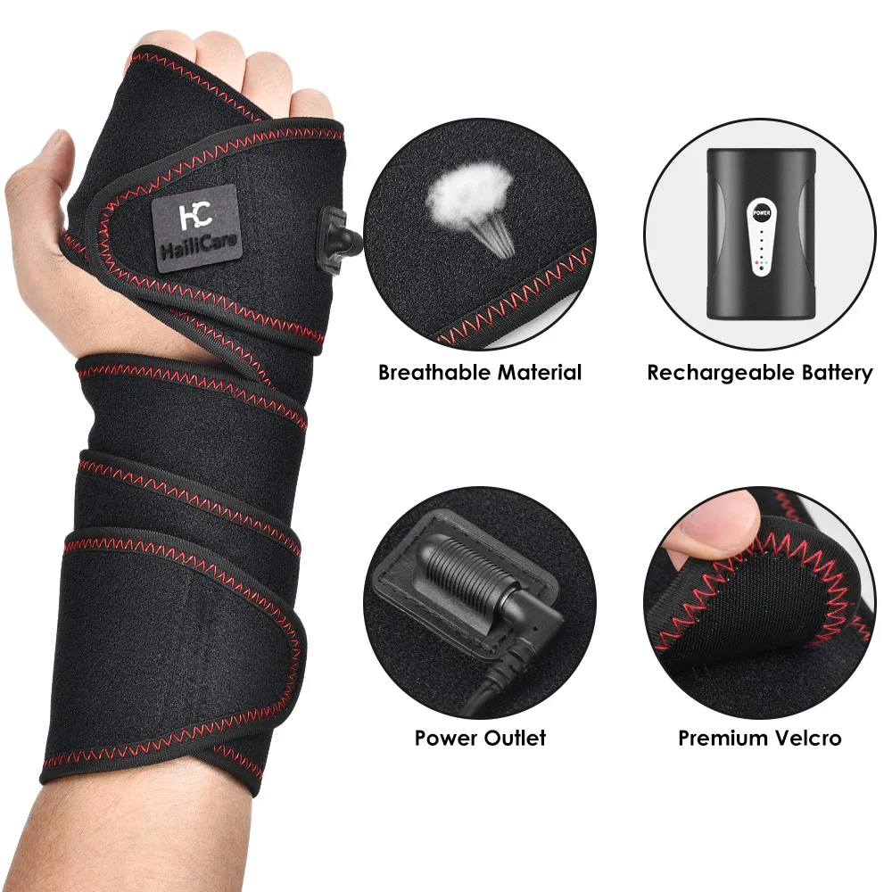 Jual Pemanasan Bantalan Lutut Pergelangan Tangan Dukungan Penyangga Lutut Bantalan Termal Terapi Panas Bungkus Kompres Panas Lutut Pijat Arthritis Pain Relief
