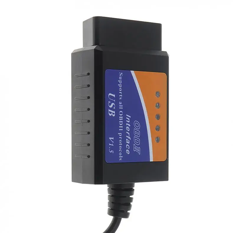 ELM327 V1.5 Супер Мини USB сканер беспроводной автоматический интерфейс считыватель