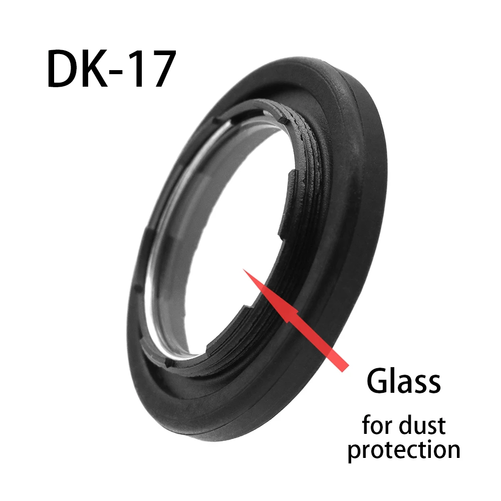 New DK-17 Viewfinder Eyepiece with glass for Nikon D2 / D3 Series, D700, D4, Df, D800, D800E