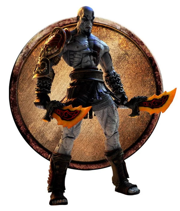 NECA God of War III Игра Charater призрак Спарты Кратос ПВХ фигурка Коллекционная подвижная