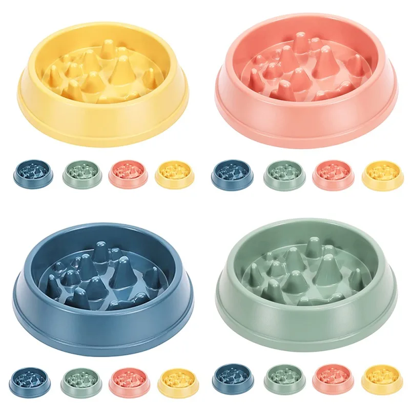 

Pet Feeder NonSlip Anti Gulping Feeder Bowl Pet Slow Eating Dog Feeder Food Bowl Pet Supplies