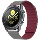 Ремешок силиконовый для Samsung Galaxy watch Active 2 Amazfit GTR мужскойженский, сменный магнитный браслет для Huawei watch 3, 22 мм 20 мм